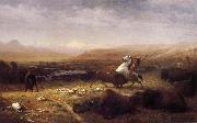 Albert Bierstadt Last of the Buffalo Sweden oil painting artist